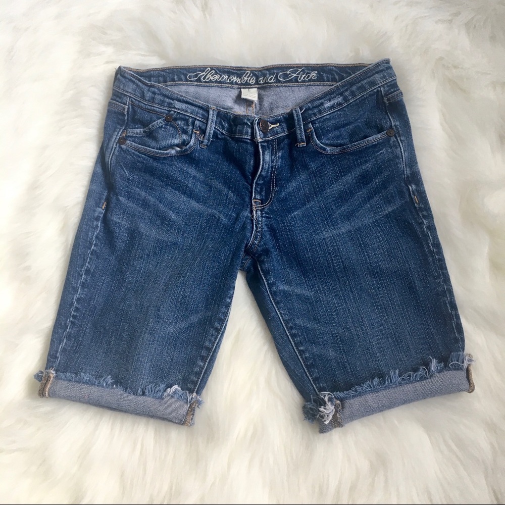 Abercrombie & Fitch Vintage Jean Capri Shorts